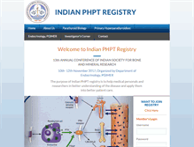 Tablet Screenshot of indianphptregistry.com